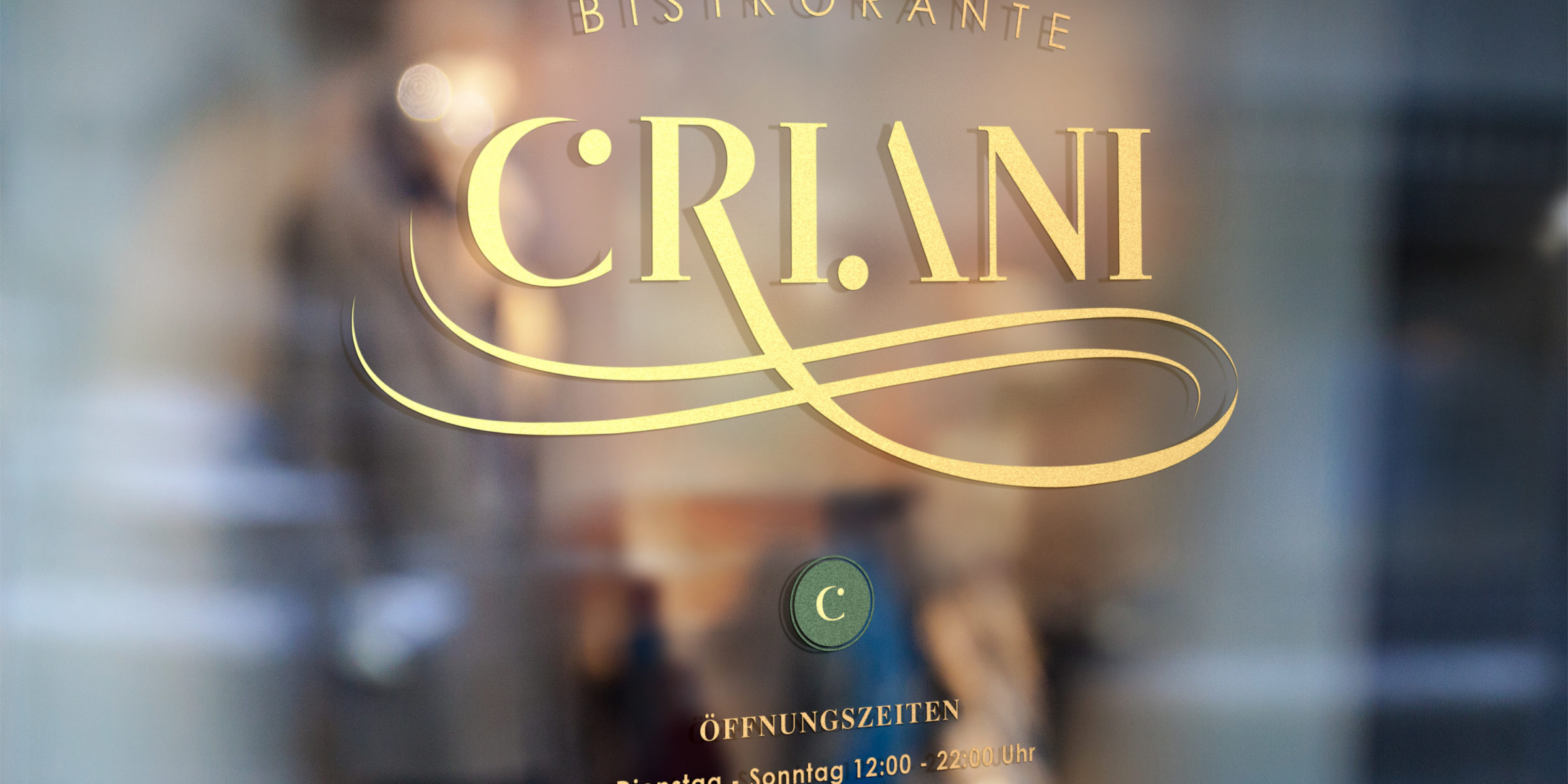 CRIANI restaurant logo/CI development