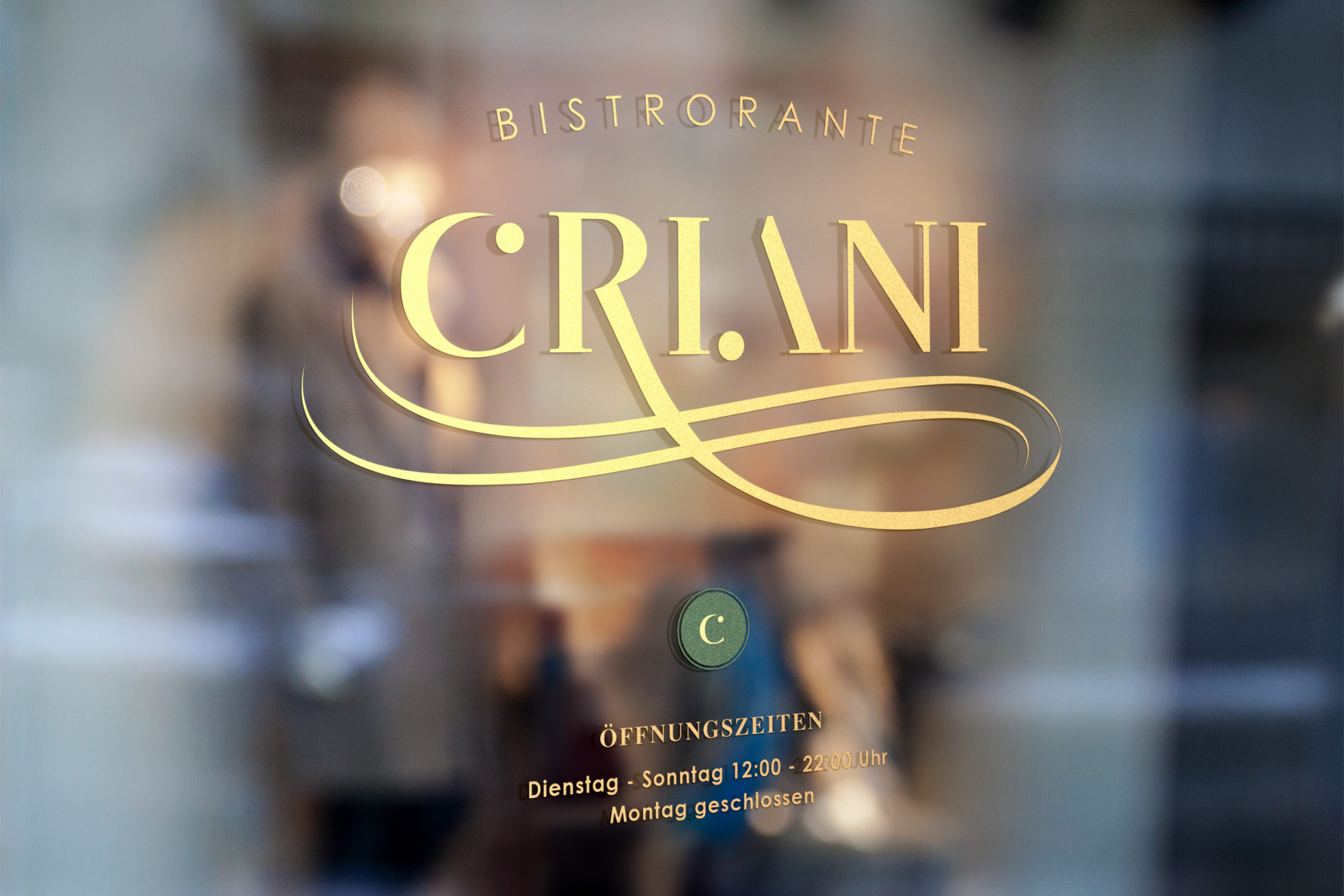 CRIANI restaurant logo/CI development